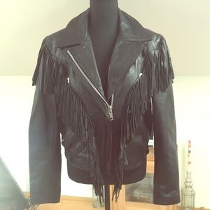 Vintage leather jacket